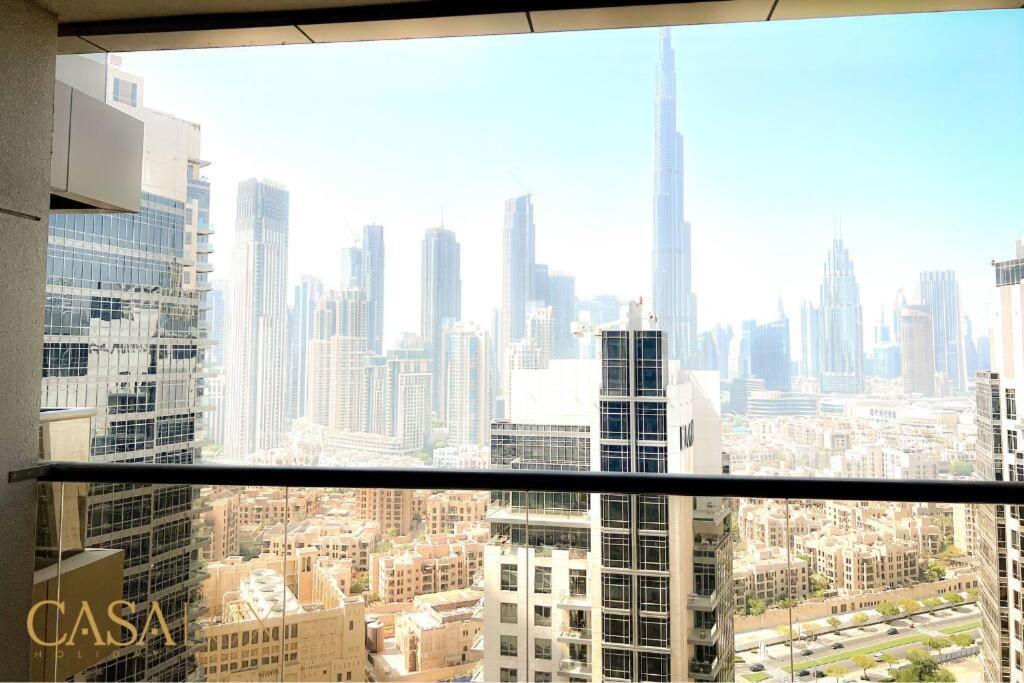 Lovely Big Studio W/ Burj Khalifa View In Downtown Ντουμπάι Εξωτερικό φωτογραφία