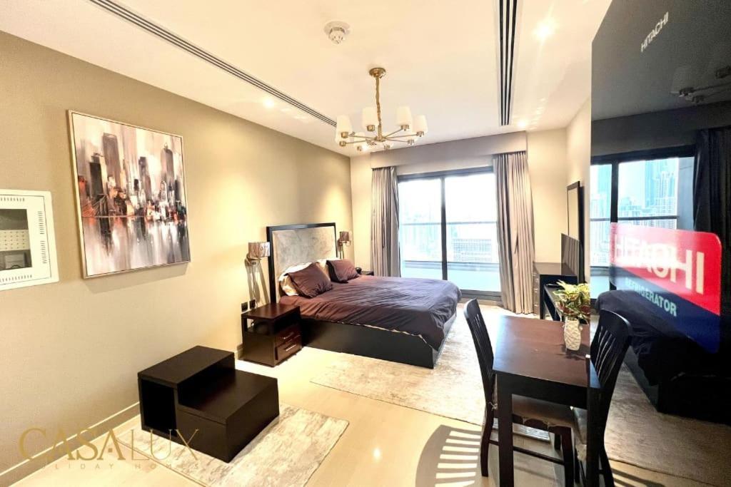 Lovely Big Studio W/ Burj Khalifa View In Downtown Ντουμπάι Εξωτερικό φωτογραφία