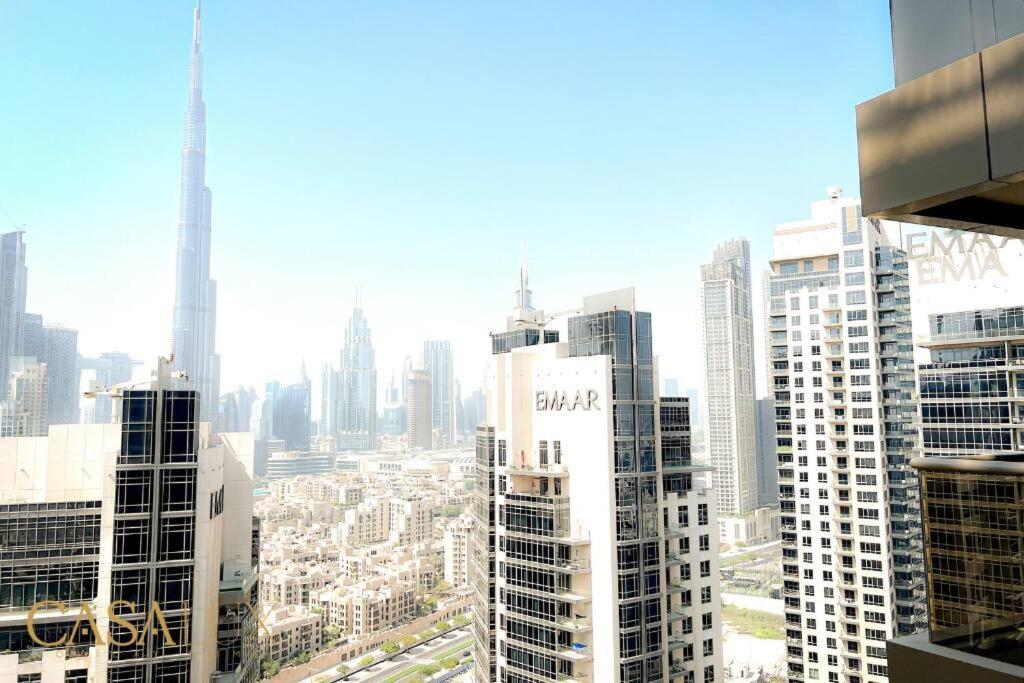 Lovely Big Studio W/ Burj Khalifa View In Downtown Ντουμπάι Εξωτερικό φωτογραφία